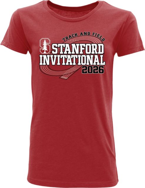Stanford University Track and Field 2026 Invitational Women's Short Sleeve T-Shirt