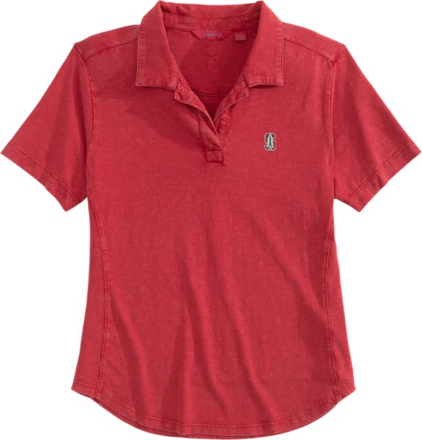 Stanford University Women's Coastal Wash V-Neck Short Sleeve T-Shirt