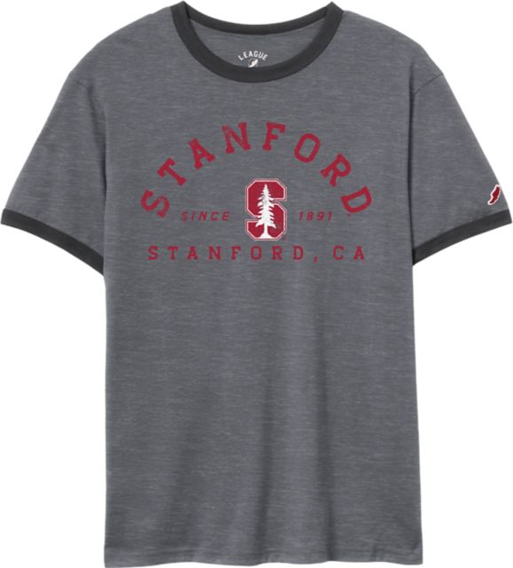 Stanford University Victory Falls Ringer Short Sleeve T-Shirt