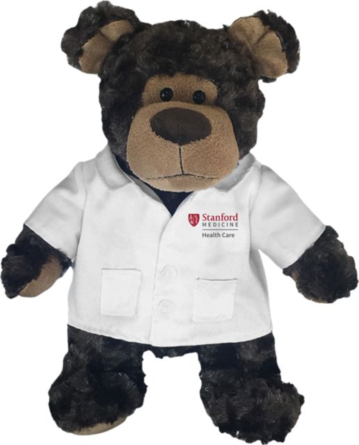 Stanford University 11" Lab Coat Plush Bear