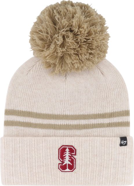Stanford University Women's Pom Cuffed Beanie
