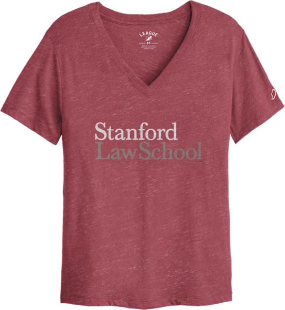 Stanford University Law School Women's V-Neck Short Sleeve T-Shirt