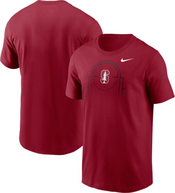 Stanford University Cardinal Basketball Short Sleeve T-Shirt