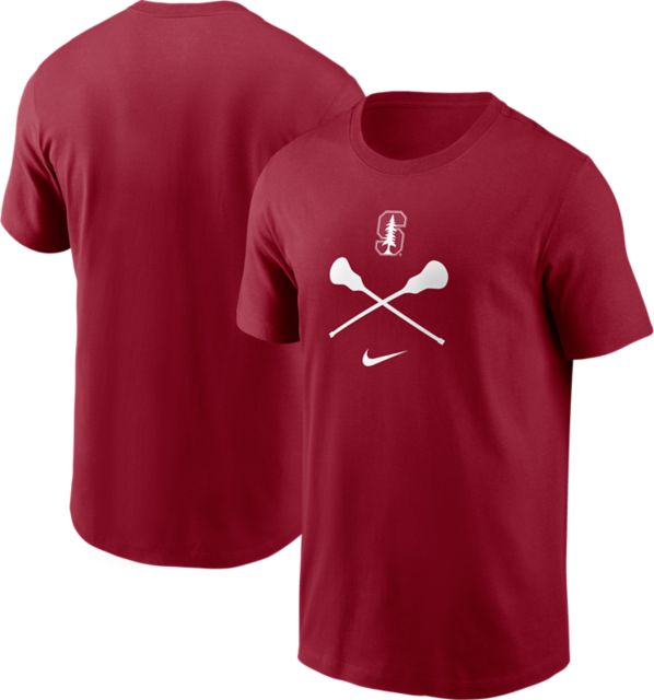Stanford University Cardinal Lacrosse Short Sleeve T-Shirt