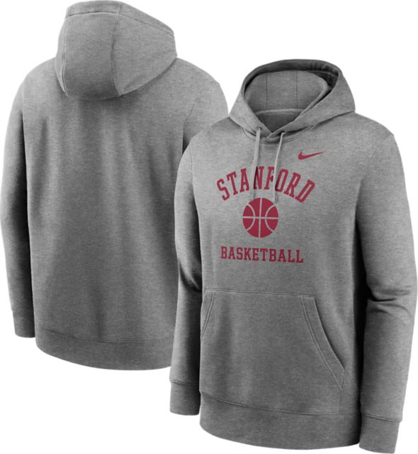 Stanford University Cardinal Nike Basketball Club Fleece Icon Hooded Sweatshirt