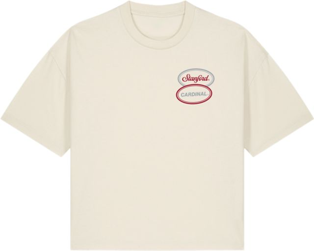 Stanford University Cardinal Women's Oversized Short Sleeve T-Shirt