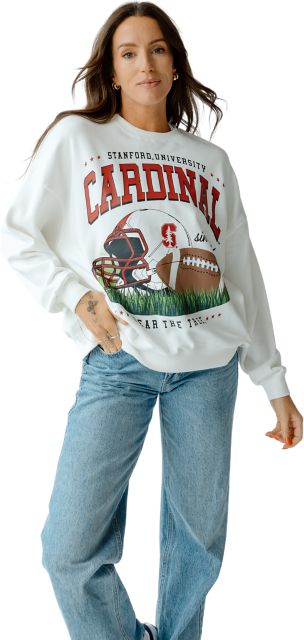Stanford University Women's Oversized Crewneck Sweatshirt
