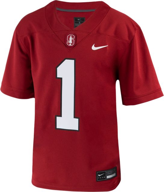 Stanford University #1 Youth Football Jersey