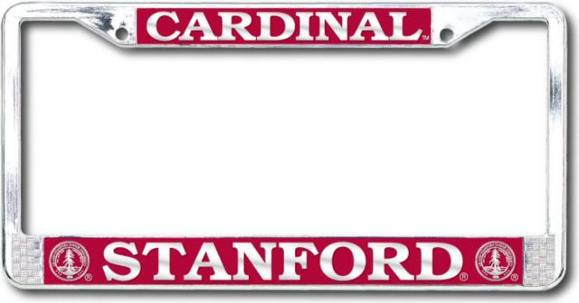 Stanford University Cardinal License Plate Frame