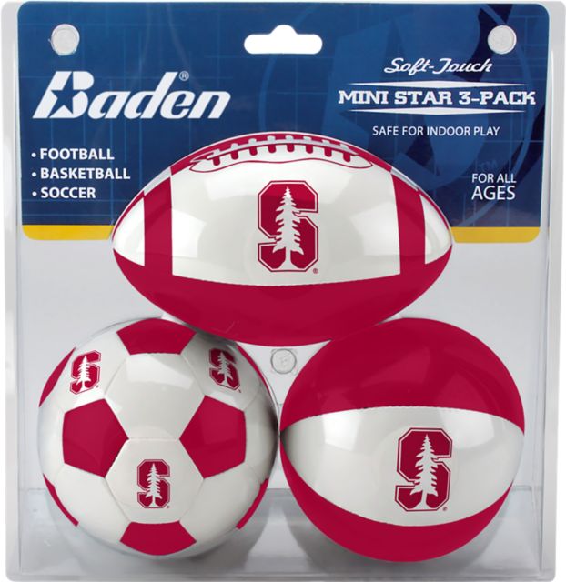 Stanford University 3 Ball Soft Set