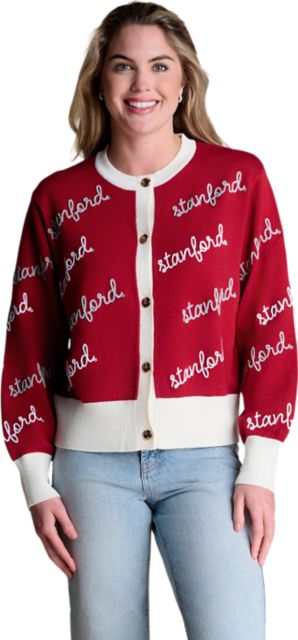 Stanford University Women's Rope Cardigan