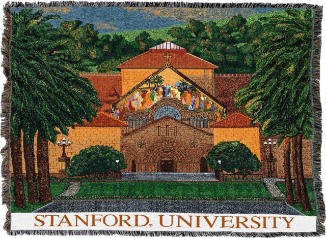 Stanford University 54x70 Throw