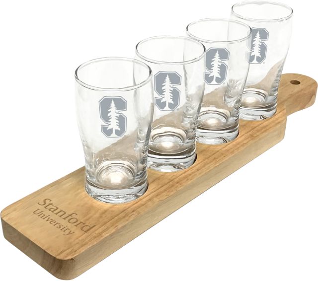 Stanford University Flight Glass Set