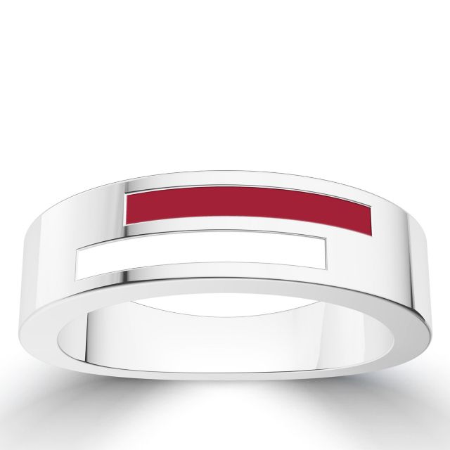 Stanford Asymmetric Enamel Ring Stanford University