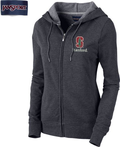 Stanford University Cardinal Women's Full Zip Hooded Sweatshirt ...