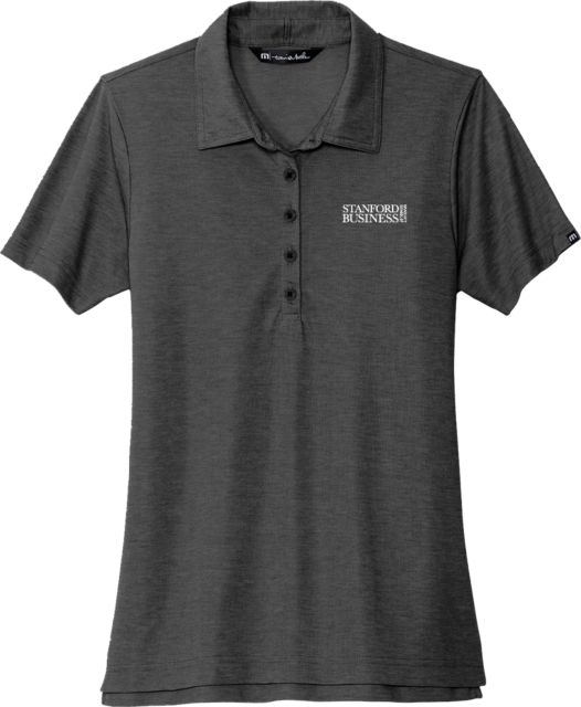 Stanford TravisMathew Womens Heather Oceanside Polo Graduate School of Business - ONLINE ONLY