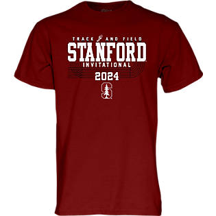 Stanford University 2024 Track & Field Invitational Short Sleeve Tee