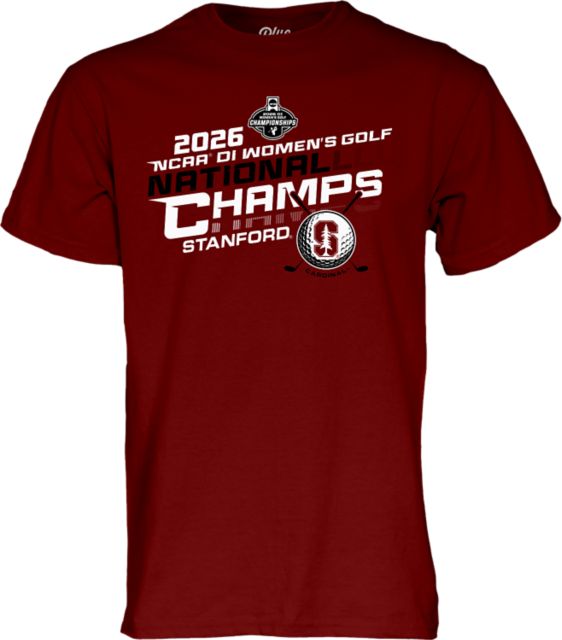 Stanford University Women's Golf 2026 National Champions Short Sleeve T-Shirt