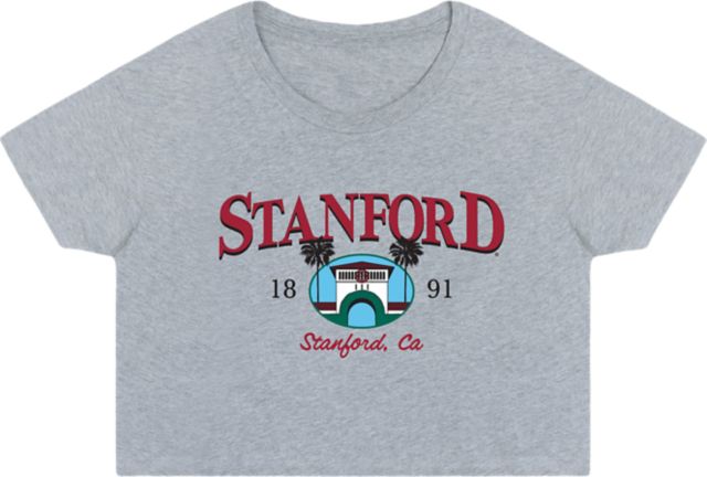 Stanford University Women's Cropped Short Sleeve T-Shirt