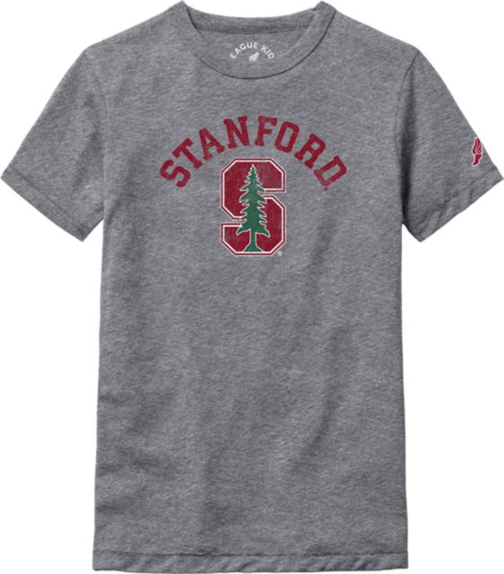 Stanford University Men's Tall Font Hoodie Sweatshirt in Charcoal | Size XX-Large by Shop College Wear