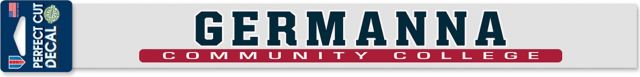 Germanna Community College 2'' x 17'' Perfect Cut Decal