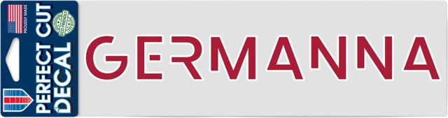 Germanna Community College  3 x 10 Perfect Cut Decal