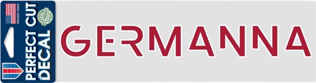 Germanna Community College 3'' x 10'' Perfect Cut Decal