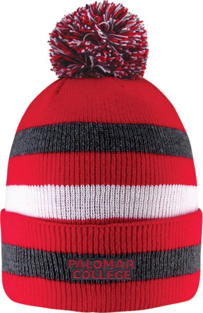 Palomar College Knit Cuff Pom Hat