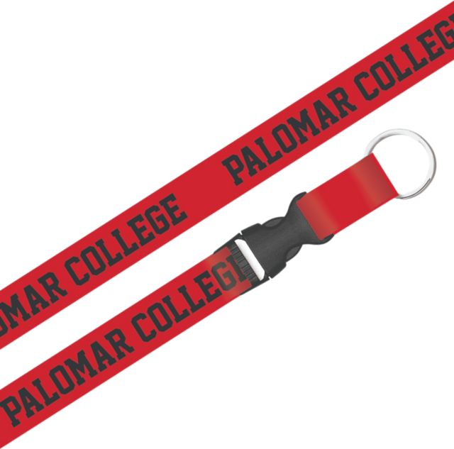Palomar College Lanyard with Buckle