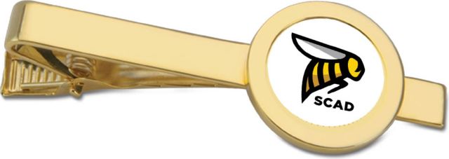 CSI Gold Tie Bar With Colored Medallian - ONLINE ONLY