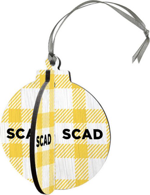 Savannah College of Art and Design 3D Round Ornament