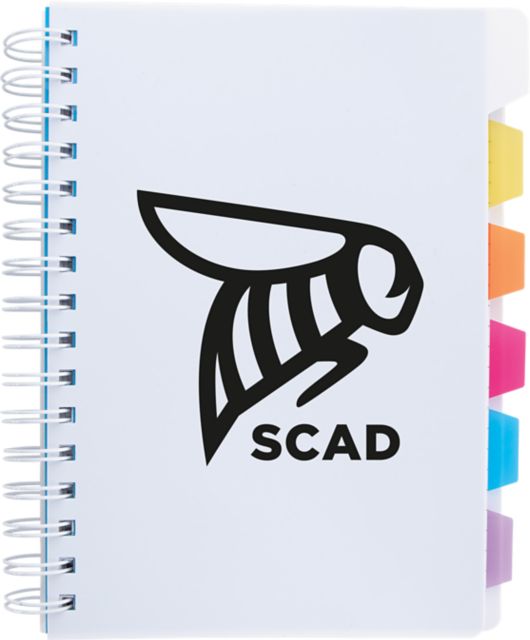 Savannah College of Art and Design Notebook with Tabs