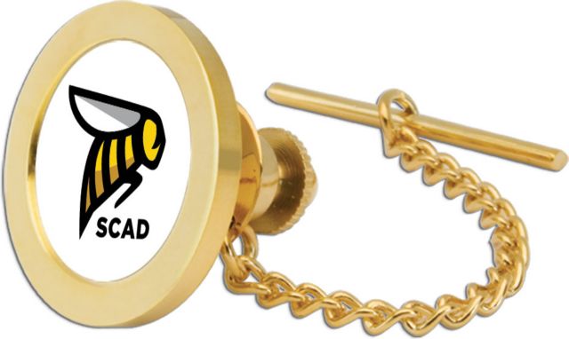 CSI Goldtie Tack/Lapel Pin Gift Boxed With Colored Medallion - ONLINE ONLY