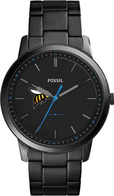 Fossil The Minimalist Slim Three Hand Black Stainless Steel Watch ONLINE ONLY Savannah College Of Art And Design