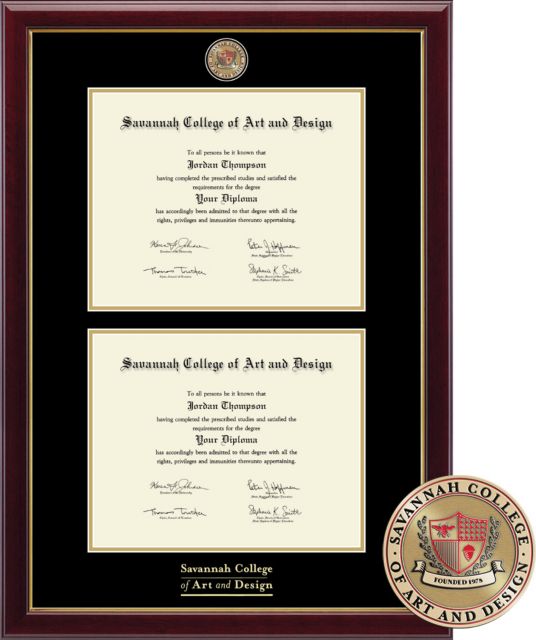 Church Hill Classics Double Document, 10x12.5, Bachelors, Masters, Diploma Frame - ONLINE ONLY