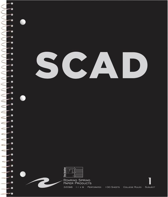 Savannah College of Art and Design Notebook 100-Sheet