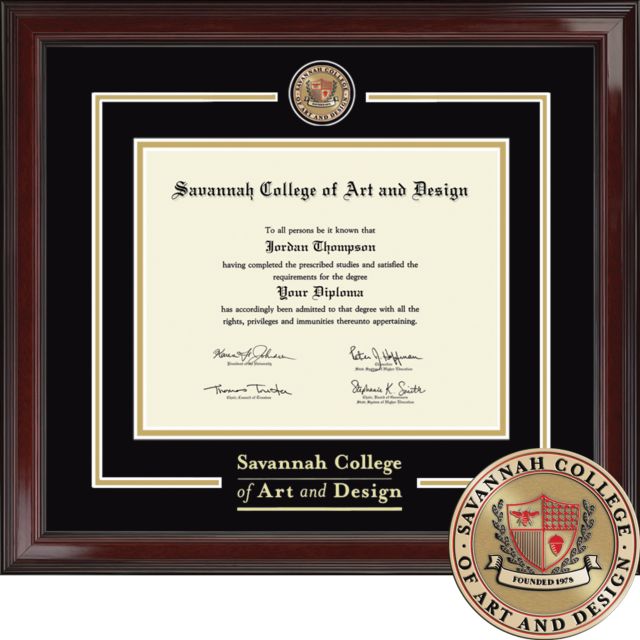 Savannah College of Art and Design 10x12.5 Showcase Diploma