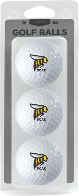 Savannah College of Art and Design 3 Pack Golf Balls