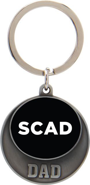 Savannah College of Art and Design Dad Keychain: Savannah College