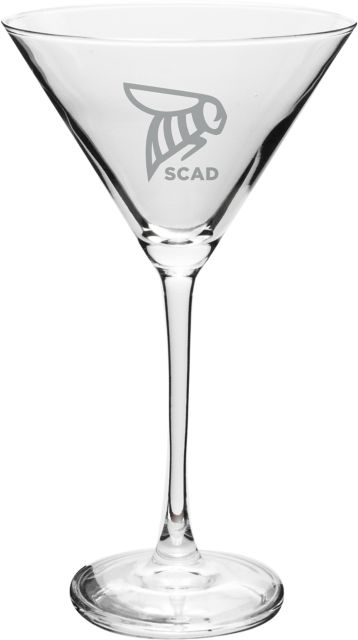 Savannah College of Art and Design Bees 10 oz. Martini Glass
