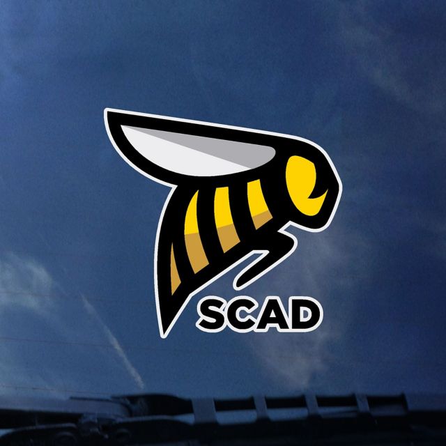 Savannah College of Art and Design Bees Decal