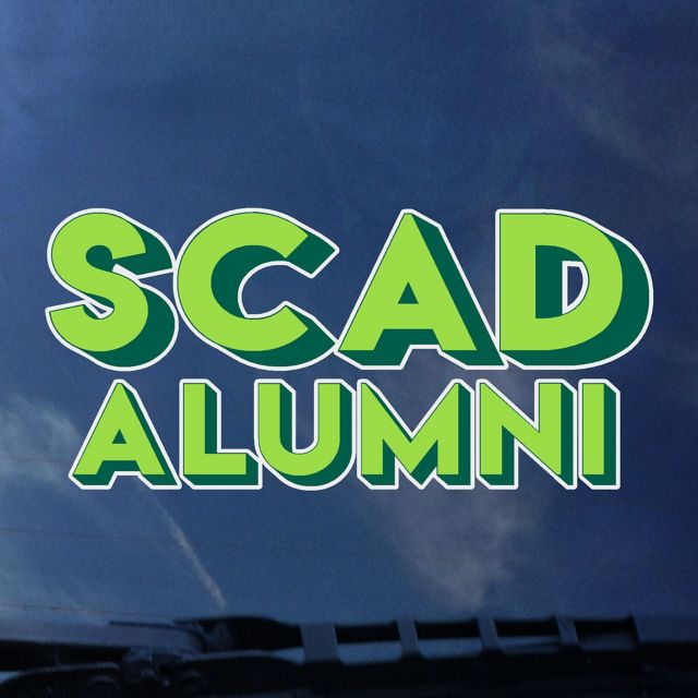 Savannah College of Art and Design Alumni Decal