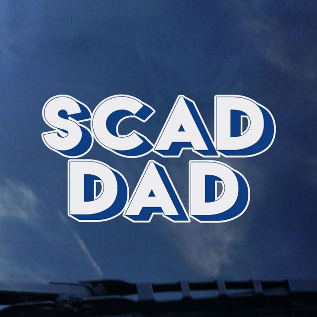 Savannah College of Art and Design Dad Decal
