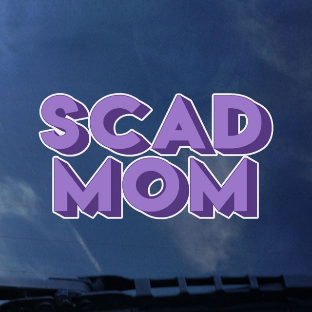 Savannah College of Art and Design Mom Decal