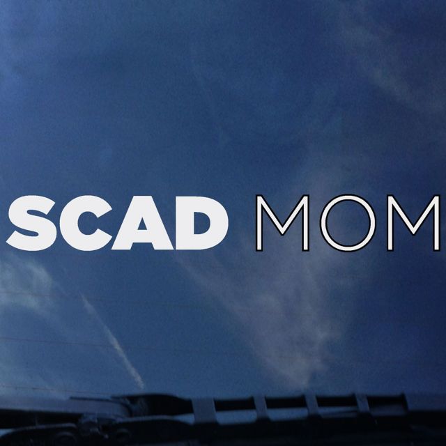 Savannah College of Art and Design Mom Decal Strip