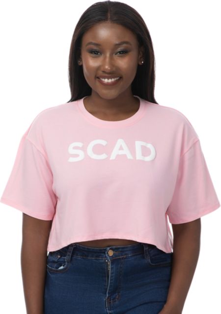 Savannah College of Art and Design Women's Boxy Crop Short Sleeve T-Shirt
