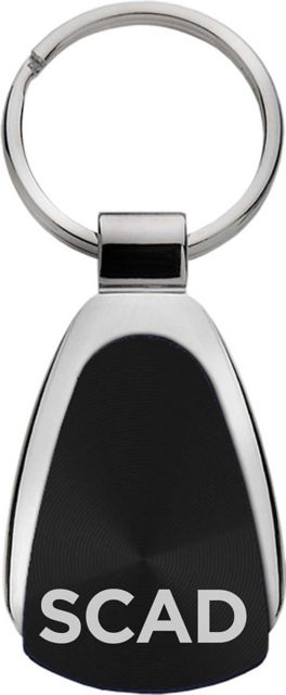 Savannah College of Art and Design Teardrop Keychain