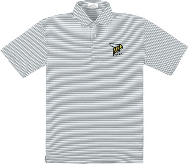 Savannah College of Art and Design Performance Stripe Polo