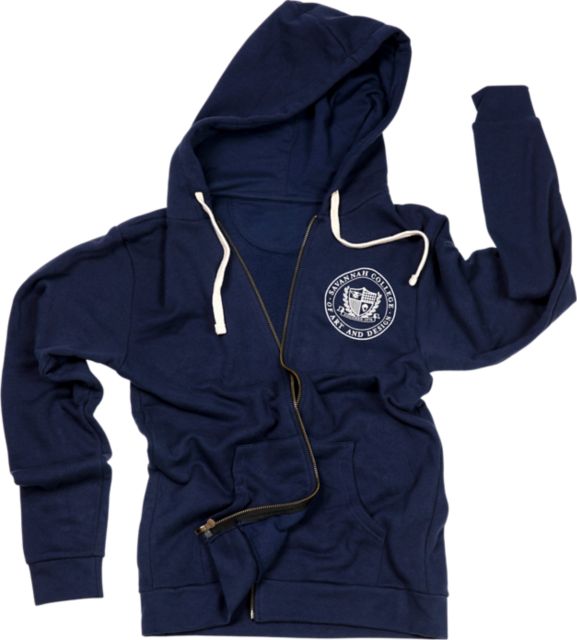 Savannah College of Art and Design Full Zip Hooded Sweatshirt