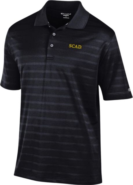 Savannah College of Art and Design Textured Solid Polo - ONLINE ONLY